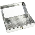 Tim Holtz Distress Ink Pad Storage Tin Bundle Of 3 Ranger Empty and Open