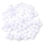 Cousin White Pom Poms 10mm 40000792 samples