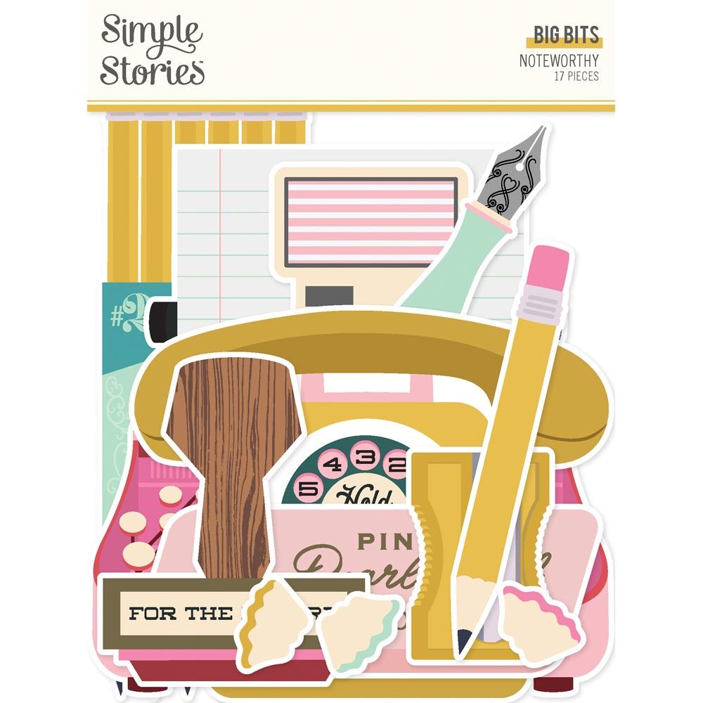 Simple Stories Noteworthy Big Bits And Pieces 21322
