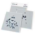 Pinkfresh Studio Lantern Botanicals Stencil Set 219724