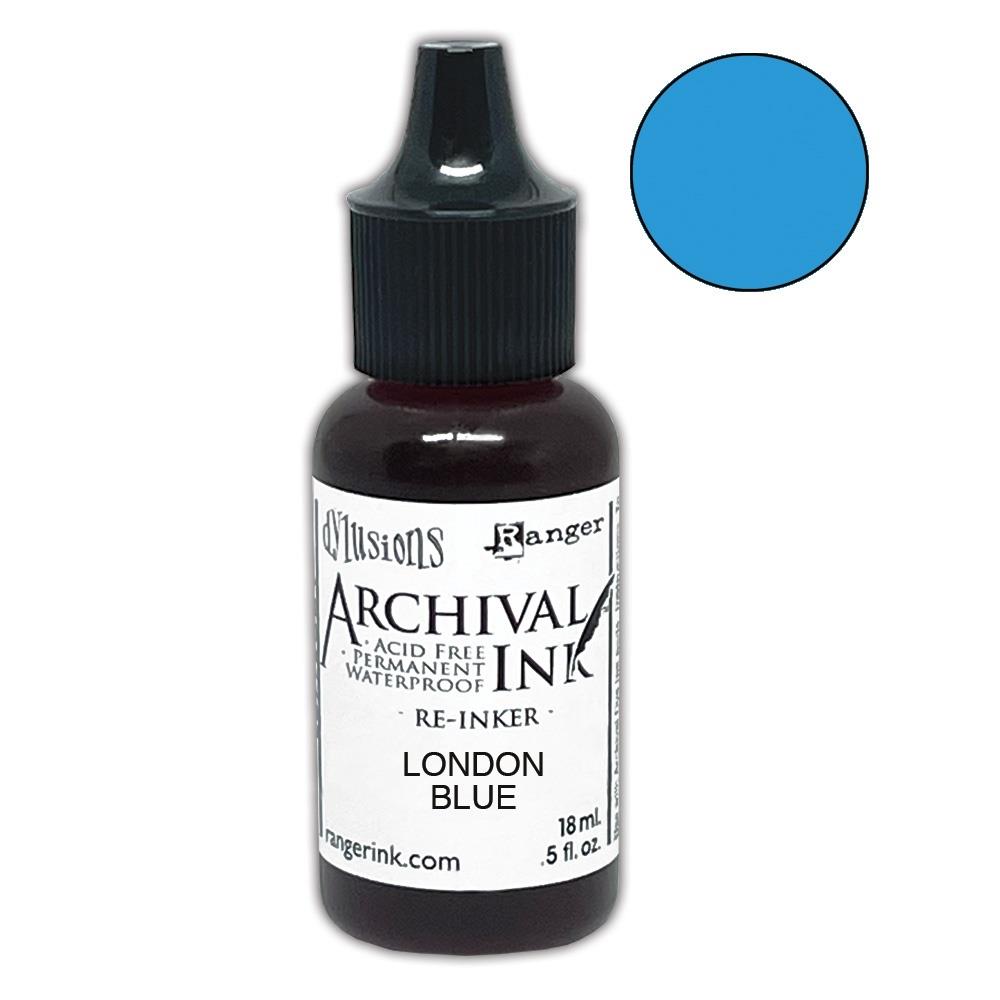 Ranger Dylusions London Blue Archival Reinker Dyan Reaveley ard85300