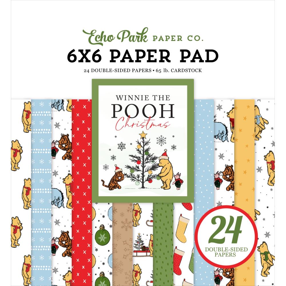 Echo Park Winnie The Pooh Christmas 6 x 6 Paper Pad wpc386023