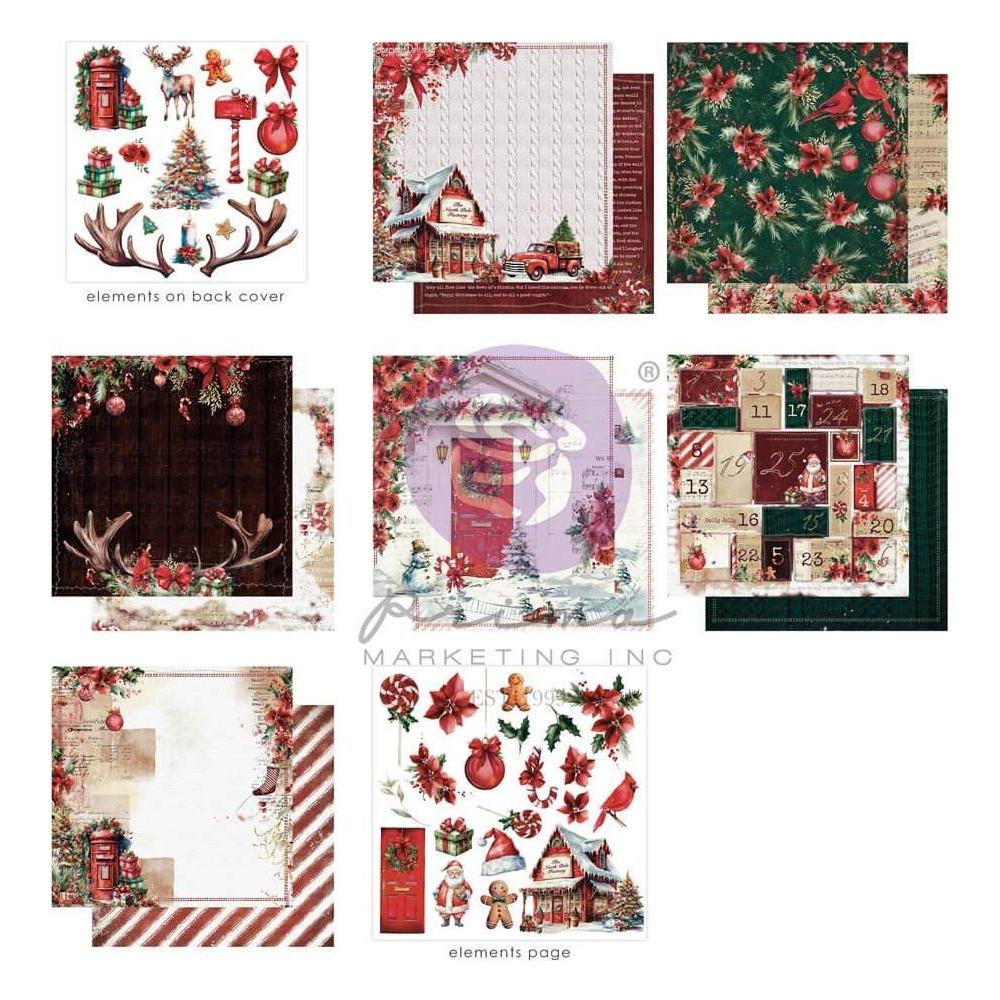 Prima Marketing From the North Pole 12 x 12 Paper Pad 670658 Product Image