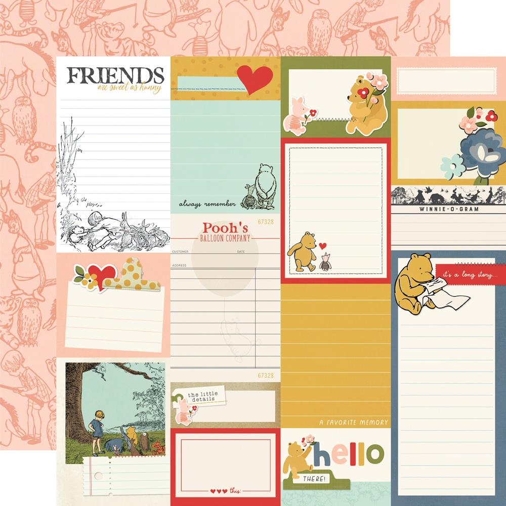 Simple Stories Say Cheese Classic Pooh 12 x 12 Collection Kit 23900 Journal Elements
