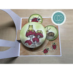 Craft Consortium Faeries Ladybird Clear Stamps cclgstmp015