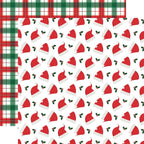 Echo Park Christmas Express 12 x 12 Collection Kit sce455016 Santa Claus Hats