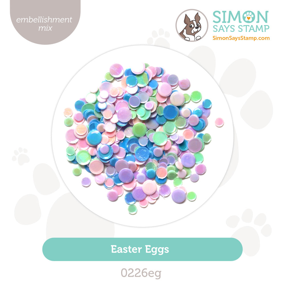 Simon Says Stamp Embellishment Mix Easter Eggs 0226eg Beautiful Moments