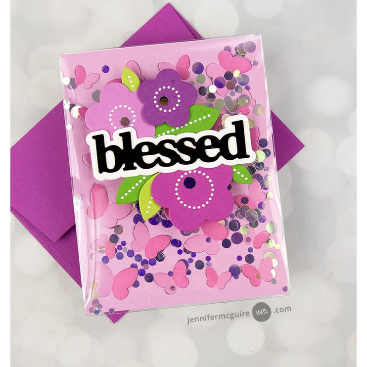 Waffle Flower SHAKER COVER A2 Infinity WFE034 blessed