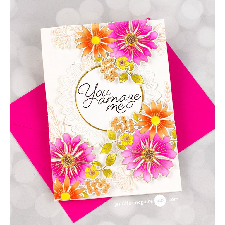 Pinkfresh Studio All Kinds Of Wonderful Clear Stamp Set 211923 You Amaze Me Card | color-code:ALT05