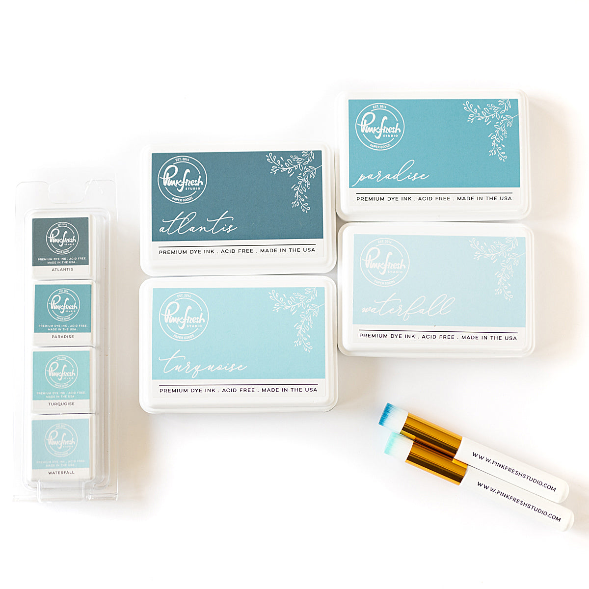 PinkFresh Studio Paradise Dye Ink Pad pfdi060 Detailed Product Photo