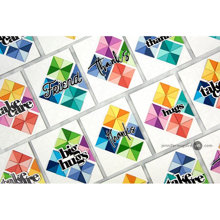 Concord & 9th GEOMETRIC QUILT TOP Dies 11351 Friend | color-code:ALT01