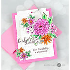 Pinkfresh Studio Dreamy Florals Die Set 176722 Cards For Display | color-code:ALT05
