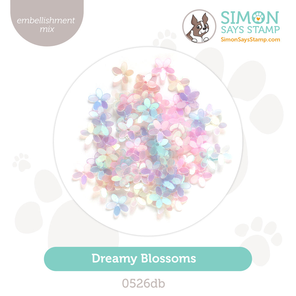 Simon Says Stamp Embellishment Mix Dreamy Blossoms 0526db Always There