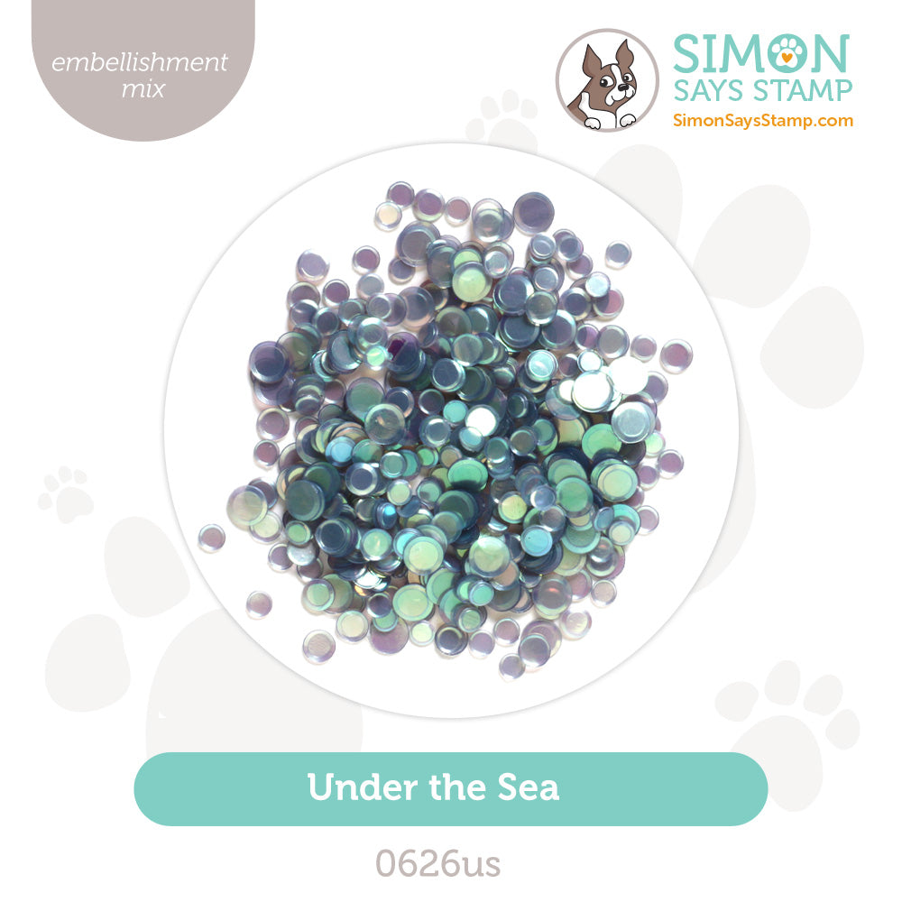 Simon Says Stamp Embellishment Mix Under the Sea 0626us Shine On