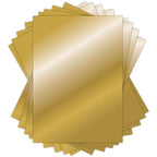 Craft Consortium The Essential Mirror Card 8.5 x 11 inch Gold CCEMC002 golden