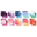 Craft Consortium The Essential Craft Papers Ombré 6 x 6 Paper Pad ccepad030b open