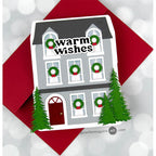 Birch Press Design Warm Wishes Vintage Sentiment Dies 57539 christmas card | color-code:ALT01