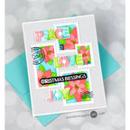 Waffle Flower Elegant Christmas 2 Clear Stamp and Die Set wfc1731 joy | color-code:ALT03