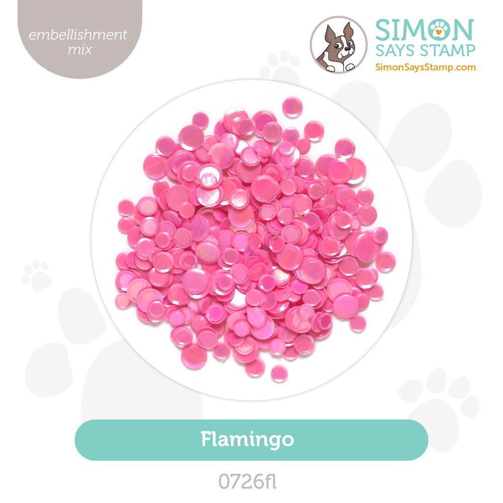 Simon Says Stamp Embellishment Mix Flamingo 0726fl Every Happiness