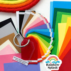 Rainbow Splash Cardstock Emerald rsc10