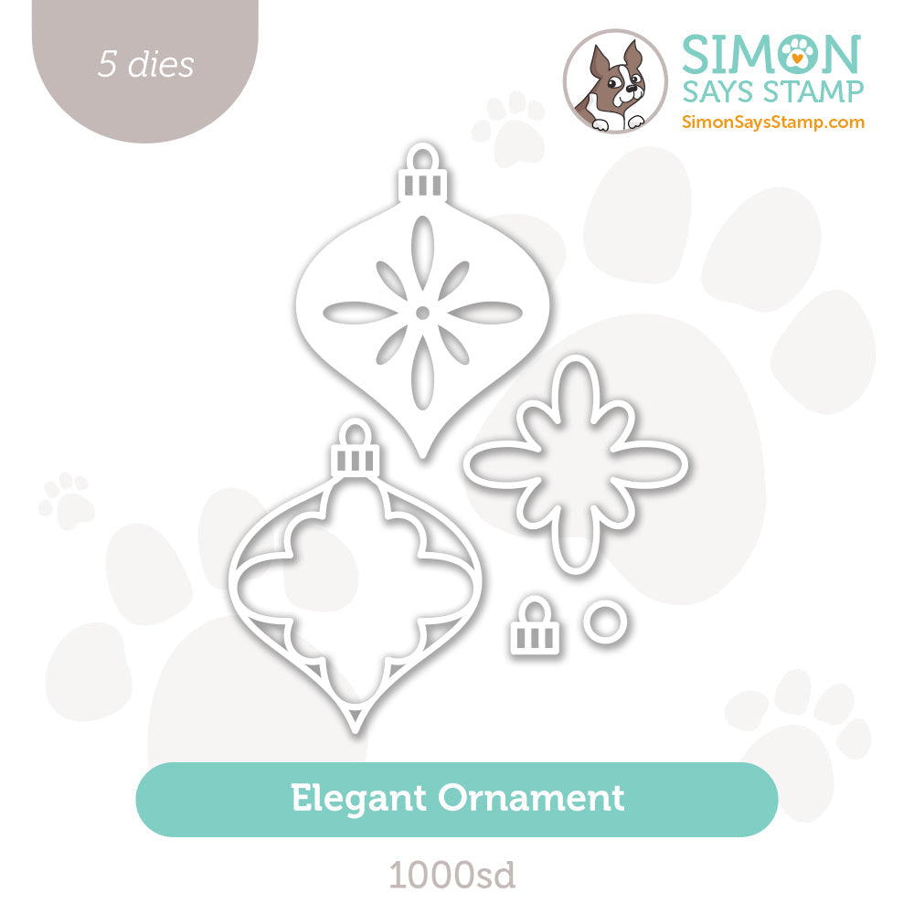Simon Says Stamp Elegant Ornament Wafer Dies 1000sd *