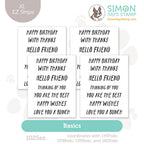 Simon Says Stamp EZ Strips XL Basics 1025ez