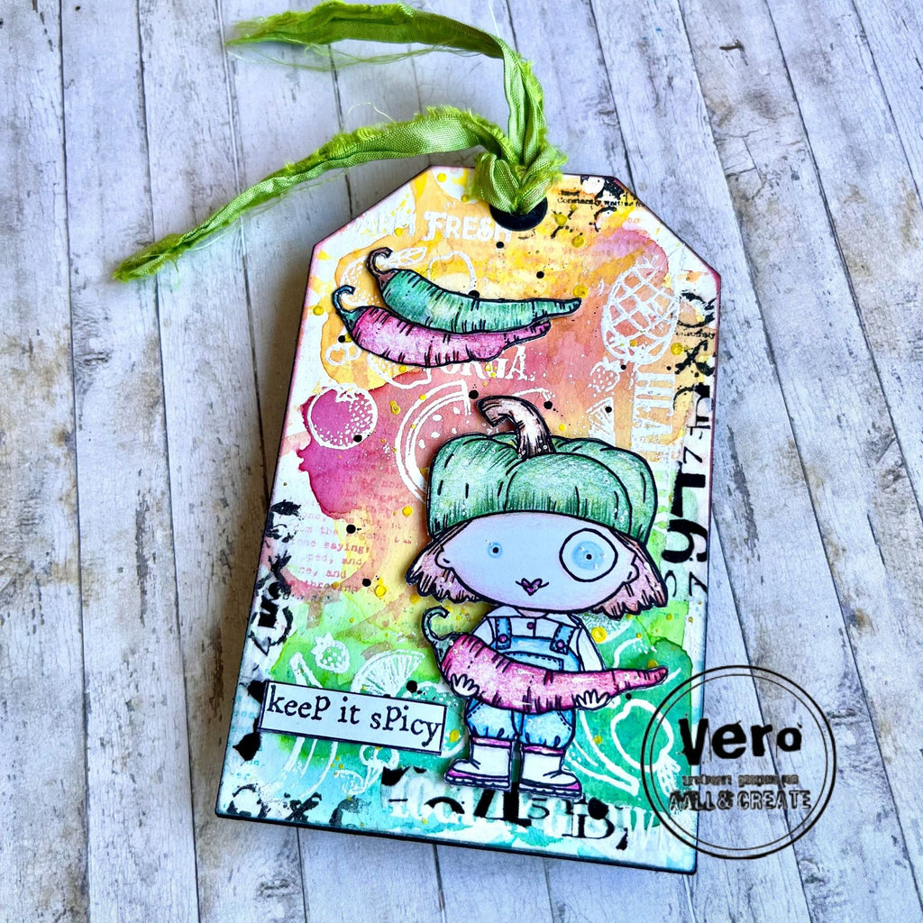 AALL & Create Pepper A7 Clear Stamps 1027*