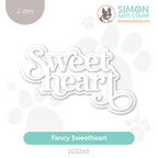 Simon Says Stamp Fancy Sweetheart Wafer Dies 1032sd Sweetheart