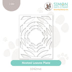 Simon Says Stamp Nested Leaves Plate Wafer Dies 1042md Be Bold