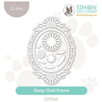 Simon Says Stamp Daisy Oval Frame Wafer Dies 1070sd Celebrate