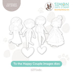 Simon Says Stamp To The Happy Couple Wafer Dies 1071sdc Celebrate