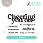 Simon Says Clear Stamps Cheering 1074msc Cheering for You