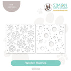 Simon Says Stamp Stencils Winter Flurries 1074st