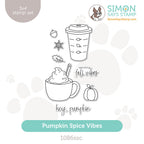 Simon Says Clear Stamps Pumpkin Spice Vibes 1086ssc Stamptember