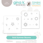 Simon Says Stamp Stencils Bold Summer Blooms 1089stc