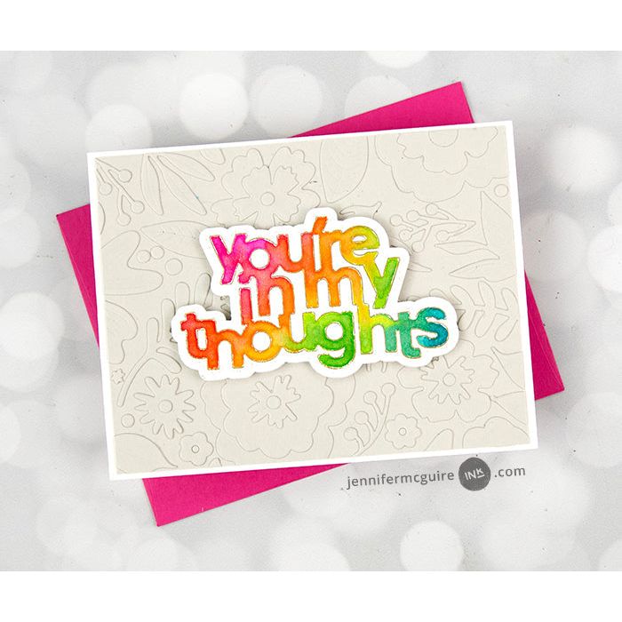 Ranger Perfect Pearl Powder PPP17714 You're In My Thoughts Card | color-code:ALTJM94