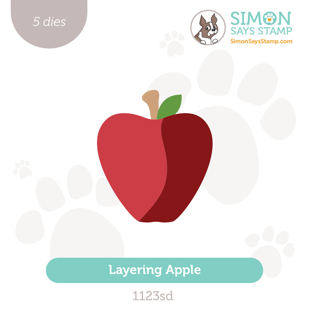 Simon Says Stamp Layering Apple Wafer Dies 1123sd Cheering for You