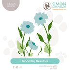Simon Says Stamp Set of 3 Stencils Blooming Beauties 1141stc Always There
