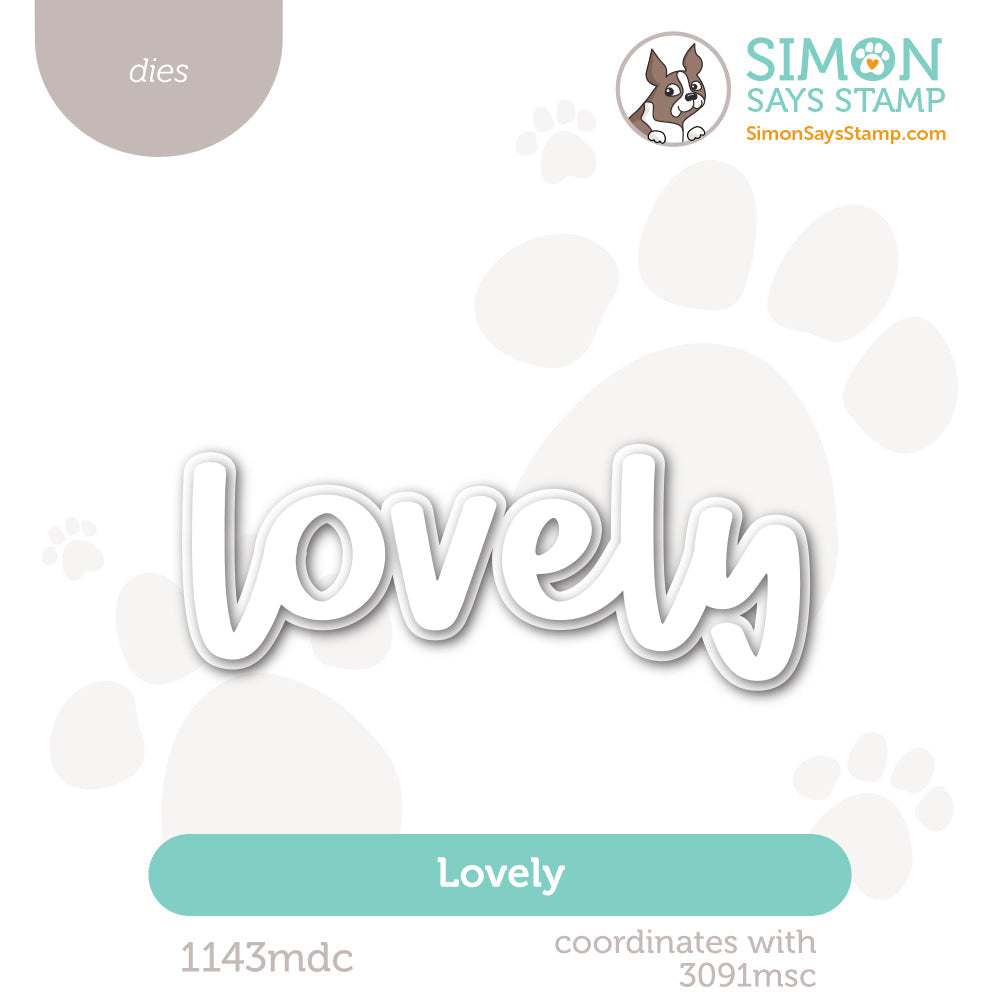 Simon Says Stamp Lovely Wafer Dies 1143mdc Stamptember