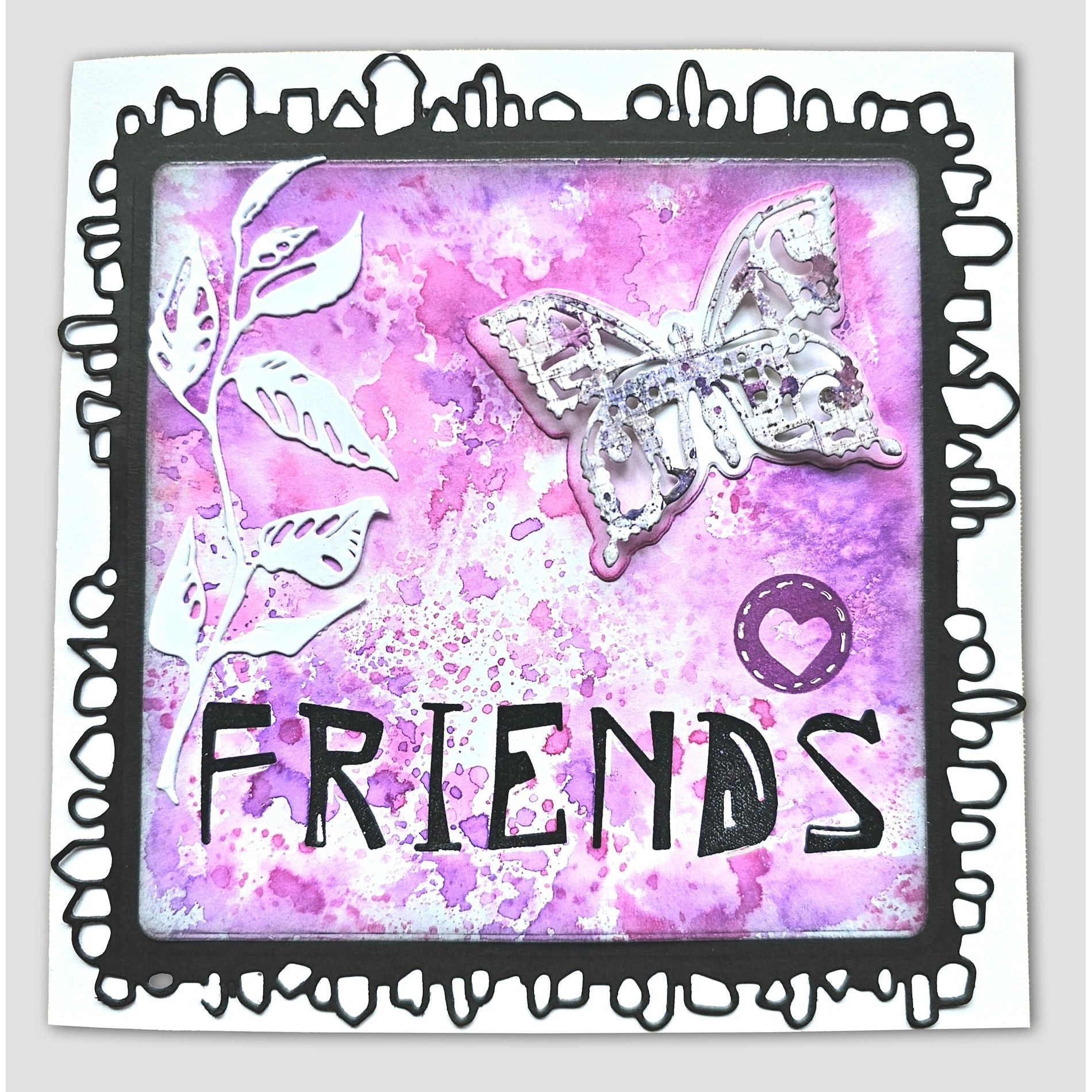 AALL & Create Vocabulary Blend A5 Clear Stamps 1205 friends