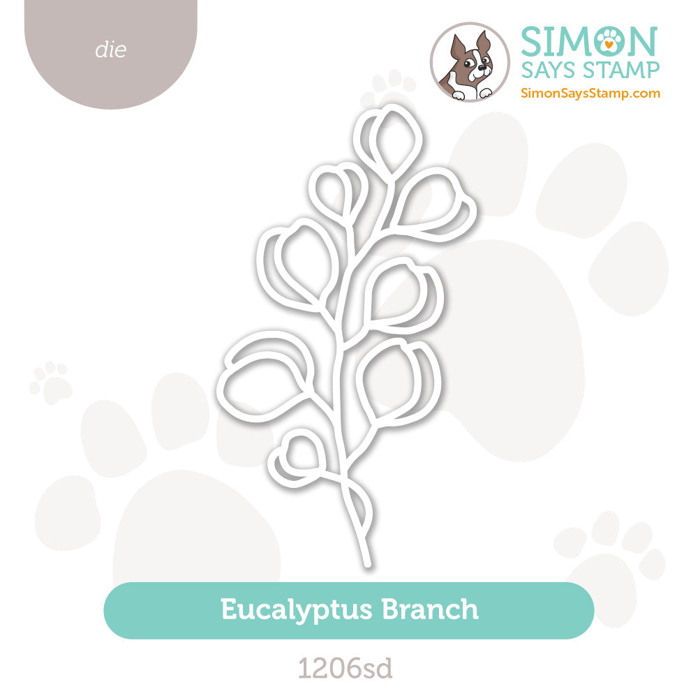 Simon Says Stamp Eucalyptus Branch Wafer Dies 1206sd DieCember