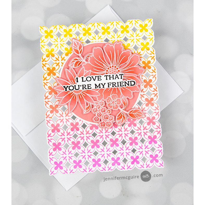 Pinkfresh Studio Favorite Things Sentiments Dies 215723 See-Through Card | color-code:ALT04