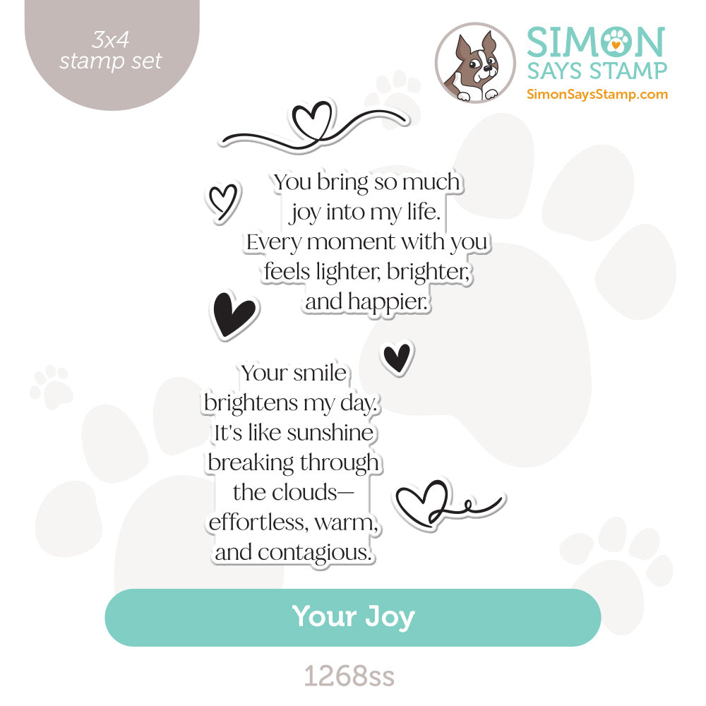 Simon Says Clear Stamps Your Joy 1268ss STAMPtember