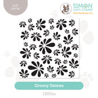 Simon Says Clear Stamp Groovy Daisies 1300ss Beautiful Moments