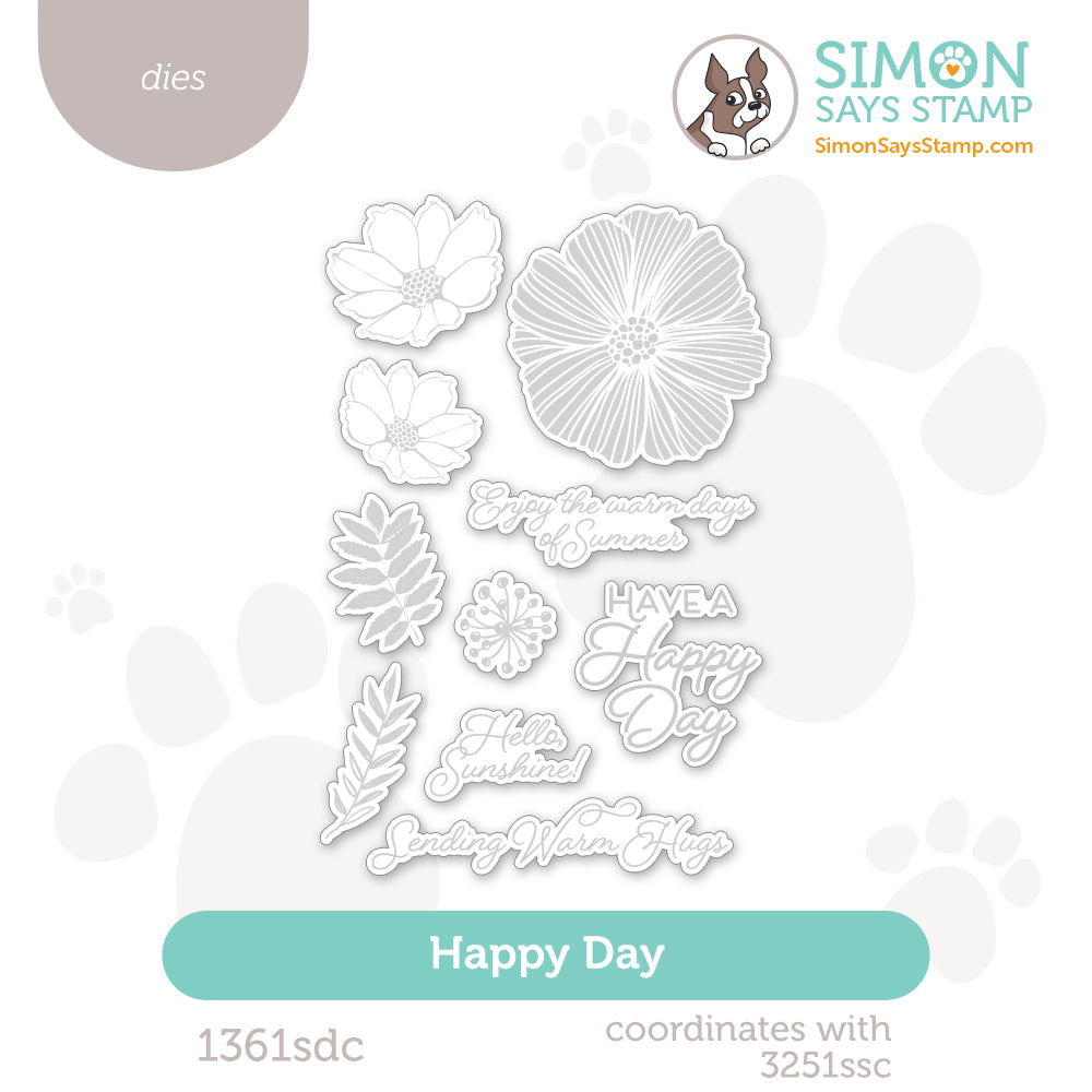 Simon Says Stamp Happy Day Wafer Dies 1361sdc Friend Like You