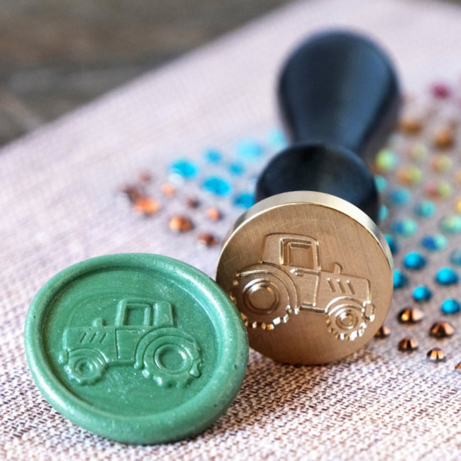 Honey Bee Tractor Wax Stamper hbtl-ws-trac Detailed Product View