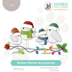 Simon Says Stamp Birdies Winter Accessories Wafer Dies 1497sdc And Everything Nice