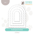 Simon Says Stamp Scalloped Arches Wafer Dies 1538sd In My Heart