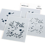 PinkFresh Studio Butterfly Garden Stencil Set 154122