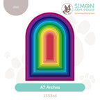 Simon Says Stamp A7 Arches Wafer Dies 1553sd Shine On
